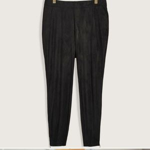 Additionelle | Stretch Faux Suede Leggings